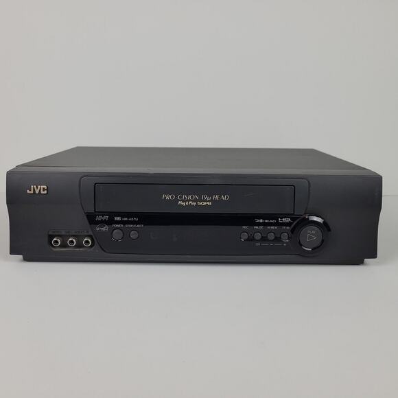 JVC HR-A57U Hi-Fi Stereo Pro-Cision VHS VCR Video Cassette Player Tape Recorder - Picture 1 of 7
